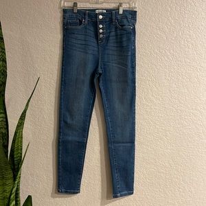 Big Kids, Revery Kids High Rise Skinny Jeans - Size 14